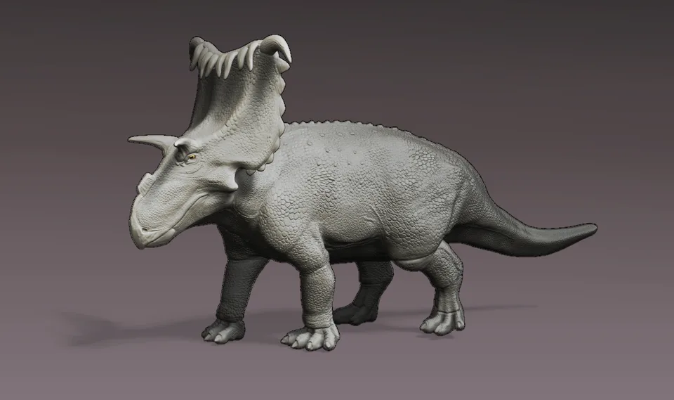Preview of Kosmoceratops Figurine